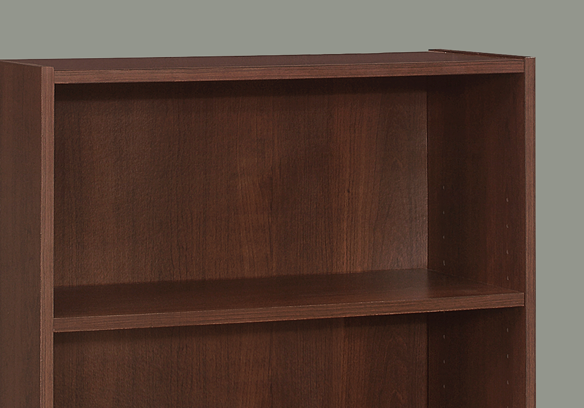 BOOKCASE - 36"H / CHERRY WITH 3 SHELVES